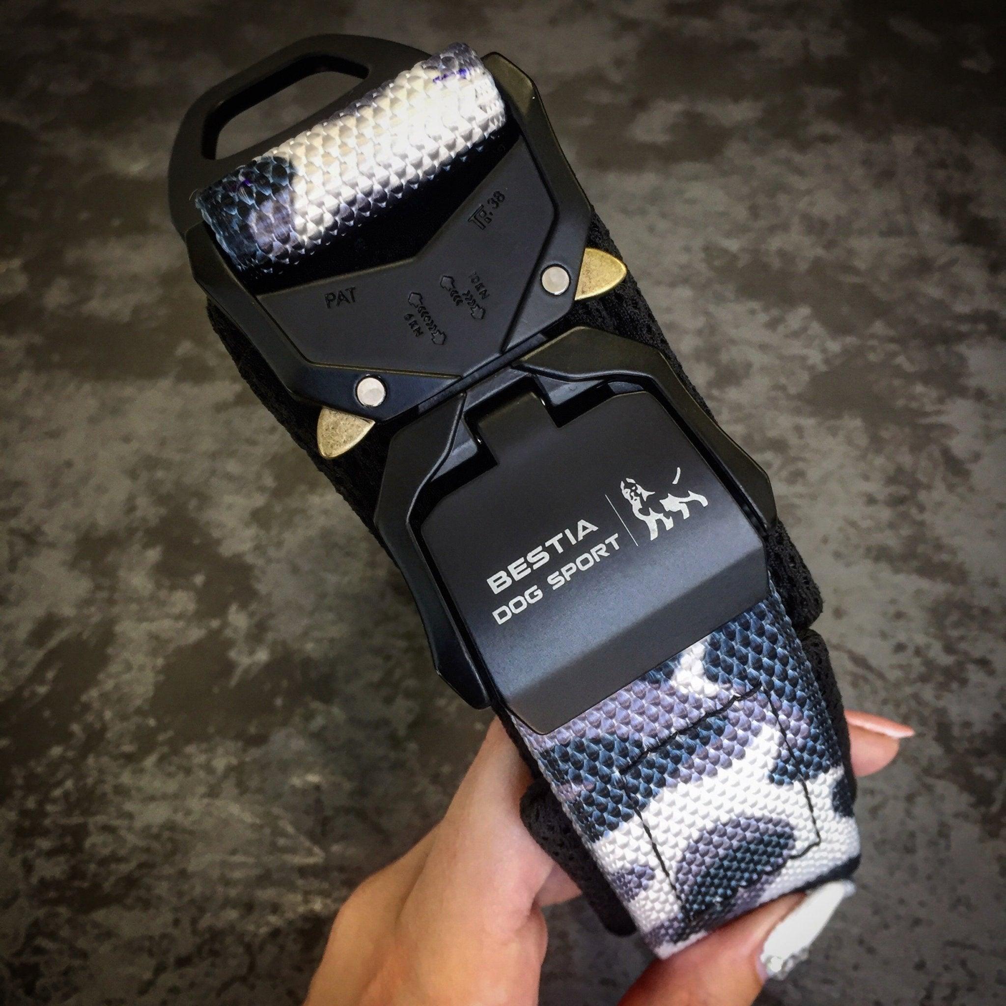 BESTIA DOG SPORT Fast Release Hundehalsband - Schnellverschluss Trainingshalsband