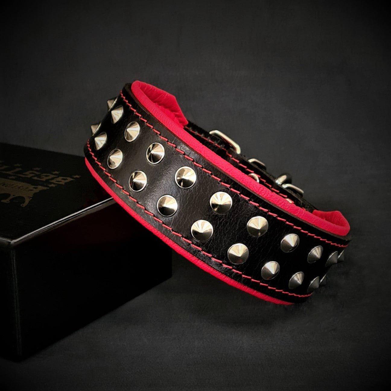 "Boston" Hundehalsband - Premium Lederhalsband von BESTIA